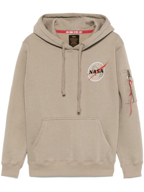 Felpa uomo con cappuccio Alpha Industries | 146339AI679